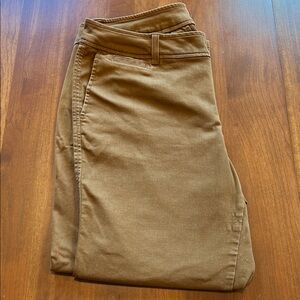 Market & Spruce Women's Tan Straight Leg Pants